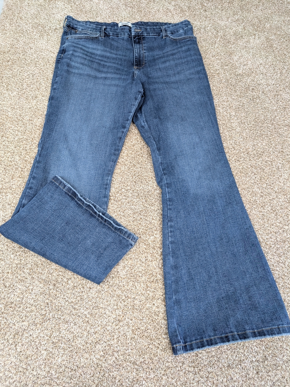 Wrangler Women's Dark Blue Bootcut Jeans